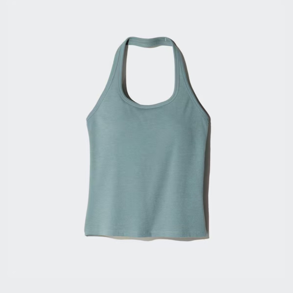 Uniqlo Women's Light Blue Tank Top
